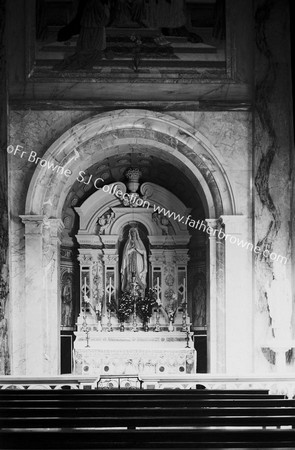 CRESCENT CHURCH LADY ALTAR WITH MOSAIC OF STS R BILLARINE , COUISIN A RODRIGNEG